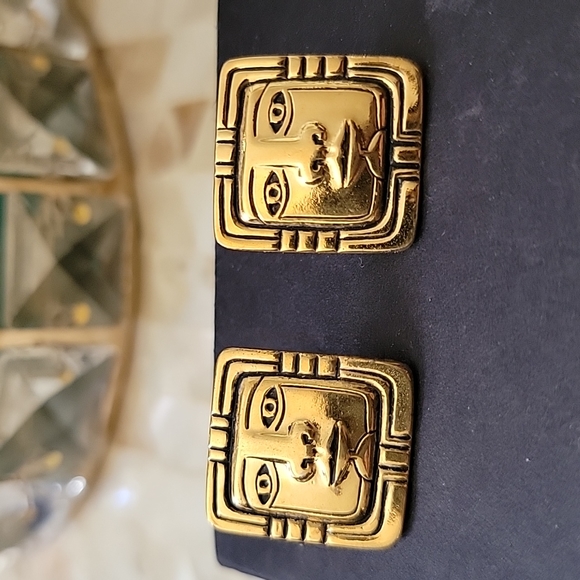 Laurel Burch Jewelry - Laurel Burch Tribal Face